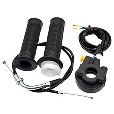 Twist Throttle and 36" Cable Handle Grip Kill Switch Set for 7/8" 22mm