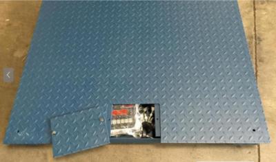 Optima OP-916 Floor Scale/ Heavy Duty Platform 4'X4', 5000X1 LB,Legal For Trade