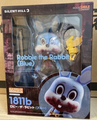GSC GOOD SMILE Silent Hill 3 No.1811b Robbie the Rabbit (Blue) In Hand