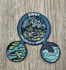 Original SpaceX SWOT Mission Patch NASA Falcon 9 3.5”