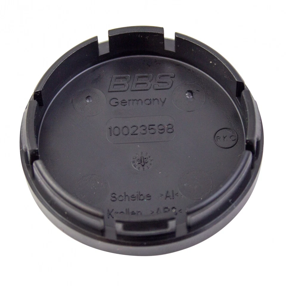 4x BBS Nabendeckel Emblem Felgendeckel 56mm silber/carbon 0924281 10023598 - Bild 3 von 3