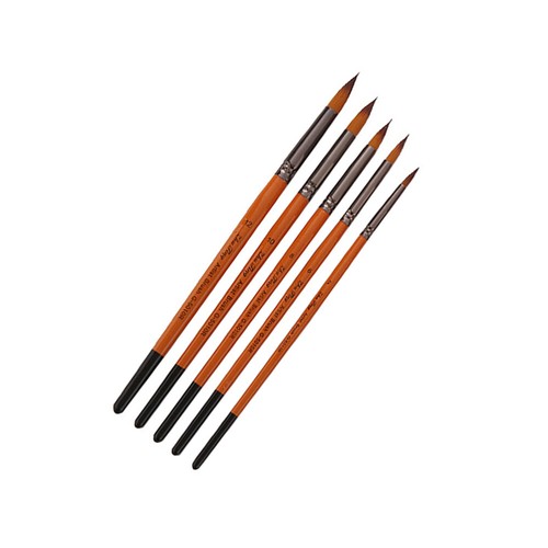 Stencil Brushes Acrylic Painting Brushes Pointed Tip Brushes Oil Paint Brushes - Picture 4 of 11