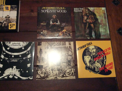 Jethro Tull [5 CD Alben] Passion Play Minstrel Gallery Too Old Songs From Wood