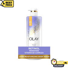Olay Cleansing  Renewing Nighttime Women's Body Wash with Vitamin B3  Retinol