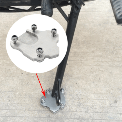 Amazon.com: Motorcycle Kickstand Extender Foot Side Stand