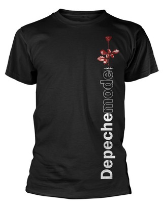 Depeche Mode 'Violator Side Rose' (Schwarz) T-Shirt