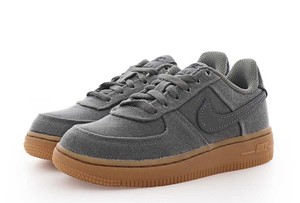 nike air force one trainers flat pewter gum