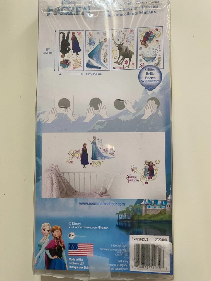 Nuevas calcomanías de pared RoomMates RMK2361SCS, 36 unidades Foto 2 de 2