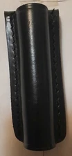 Black Leather Belt Sheath PMH-11 Fits Maglite AA Mini Maglite