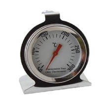 TERMOMETRO FORNO MAX 300° GRADI INDICATORE DI TEMPERATURA INOX PER TUTTI I TIPI