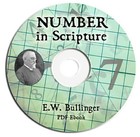 Number in Scripture-E W Bullinger-Christian Bible Study-Theology book on CD