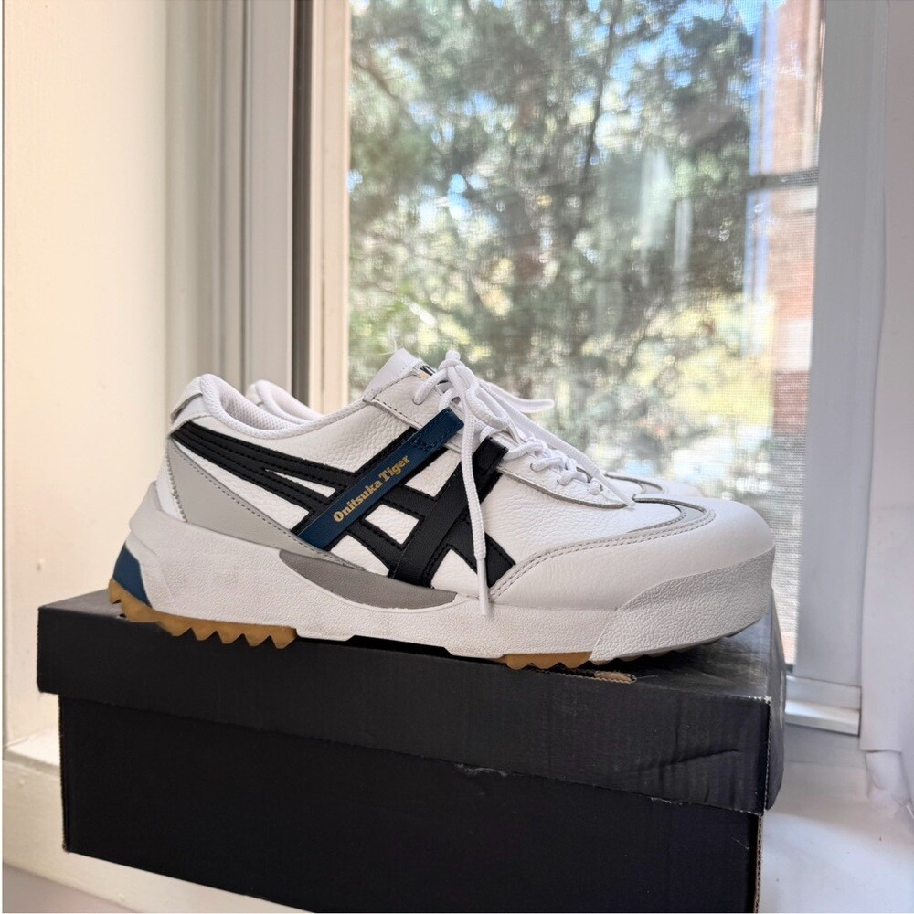 mory　Onitsuka Tiger  DELEGATION EX New Onitsuka Tiger Delegation Ex Sneaker Shoes White Black M 6 / W