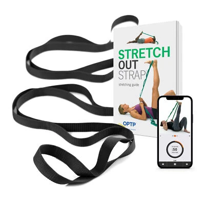 OPTP The Original Stretch Out Strap XL with Exercise Book