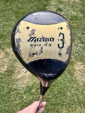 ✅Mizuno Silver Cup Vintage 3 Wood Golf Club-Steel Mizuno Shaft Regular Flex- RH✅