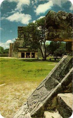CPM AK CHICHEN ITZA, YUCATAN Der Tempel der Jaguares MEXIKO (649031)