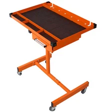 Adjustable Tear Down Work Table w/Drawer for Garages,Repair Shops,and DIY,Portab