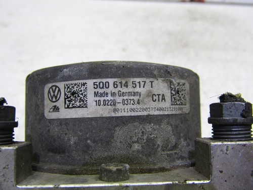 AUDI A3 8V 2013-2016 1.4 TFSI PETROL ABS PUMP & MODULE 5Q0614517T 5Q0907379AA - Picture 5 of 6