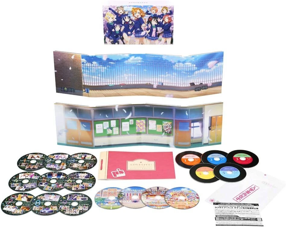 Love Live! 9th Anniversary Blu-ray BOX Forever First Press Limited Edition F/S