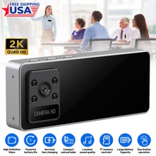 2K HD Video DVR Clip IR Night Cam WIFI Audio Recorder Mini Police Body Camera