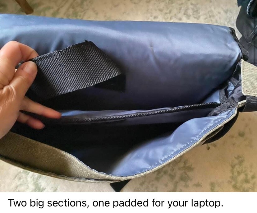 Swiss Gear Messenger/Laptop Bag -Army Green- New without Tags