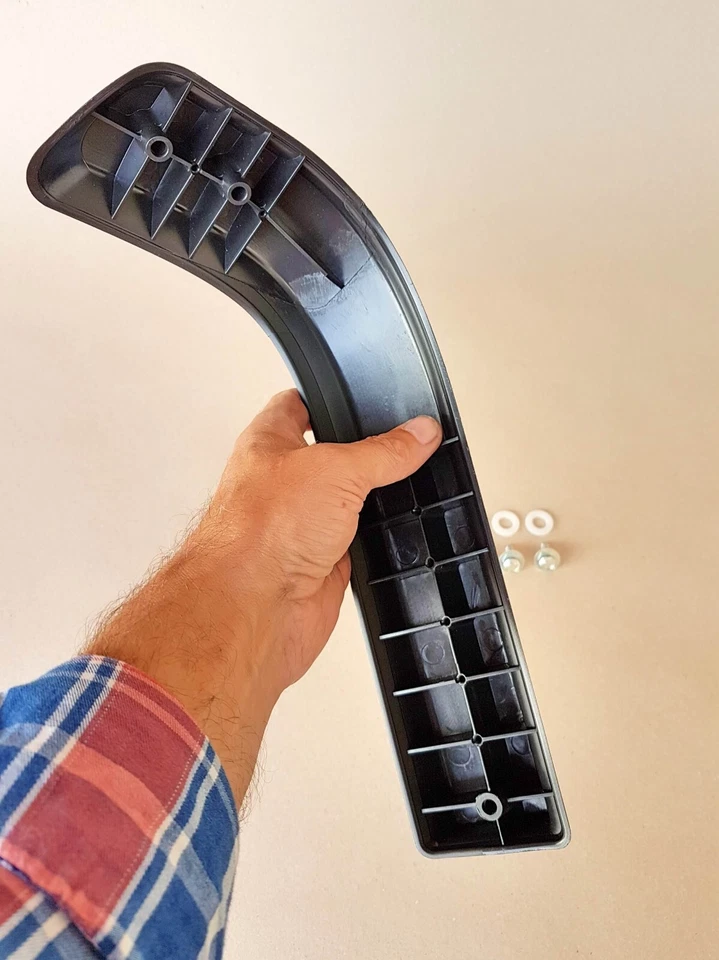 Protectores de rayas Nerf de parachoques OEM - Jeep SJ Grand Wagoneer 1984-91 - Kit delantero solamente Foto 4 de 4