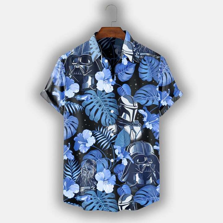 Spaceship Hawaiian Shirt For Men US Size Summer Style NEW