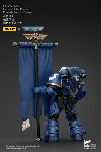 JOYTOY Warhammer 40k figuras de acción Ultramarines Capítulo Primaris Antigua Posca - Imagen 3 de 9