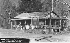 Treat Yourself at Mad Dog’s Creamery & Donuts in Gatlinburg 15 Bearskin Craft Shop Gatlinburg Tennessee TN - 8.5x11 Print