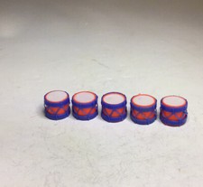 PP Drum Vending Machine Prize Toys Rattles Plastic Set Of 5 Vtg