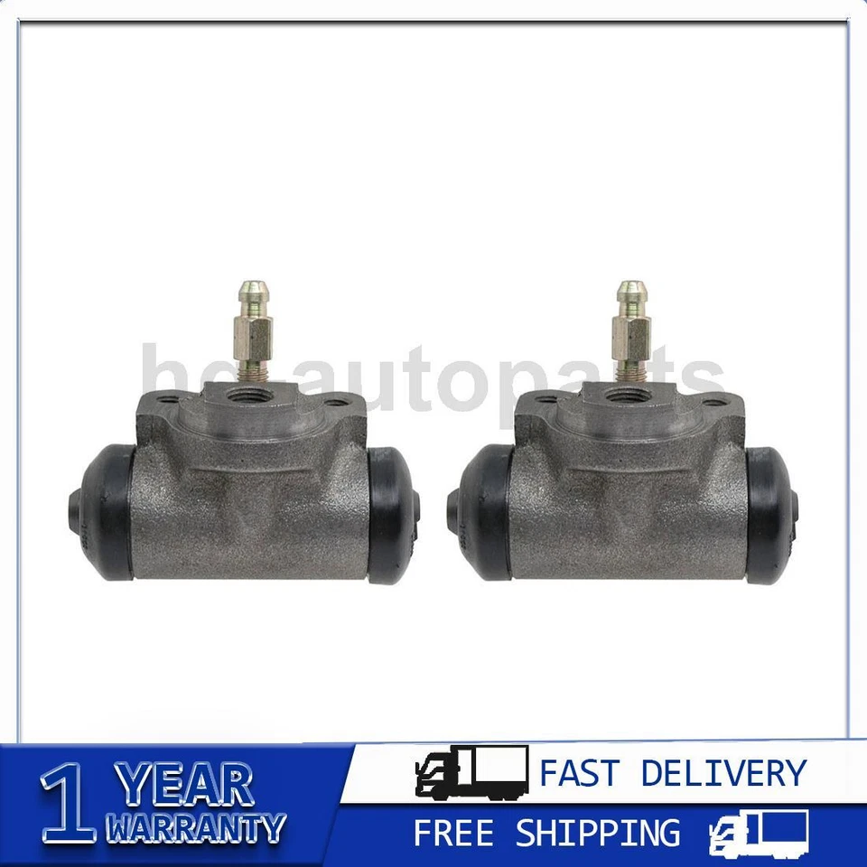 Para Subaru Impreza 1993~2005 2x Frenos Traseros Raybestos Tambor Freno Rueda Cilindro Foto 2 de 4