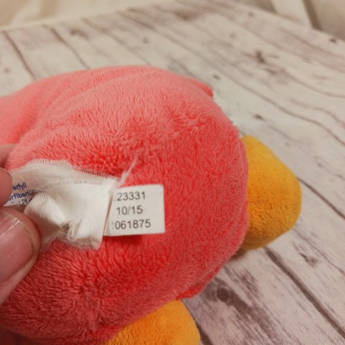 Peluche Build A Bear WS Hide & Go Beep Coral Rosa Pollito SIN SONIDO 6" - Imagen 9 de 9