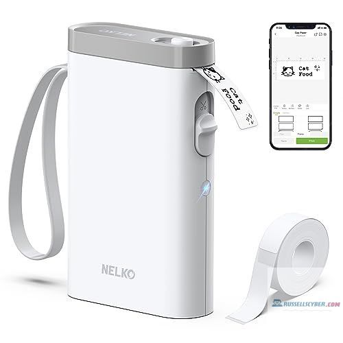 Bluetooth Label Maker P21 with Wireless Printing and Tape Included