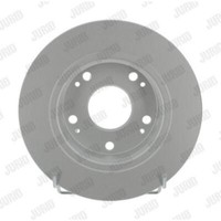 Jurid Bremsscheiben Hinten Ø260 Mm Voll FüR Honda Accord VII Tourer CM CL