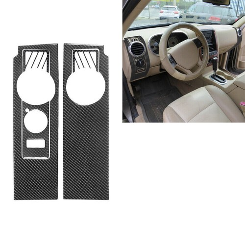 57pcs For Ford Explorer 2008-2010 Carbon Fiber Full Interior Cover Trim Set - Picture 2 of 12
