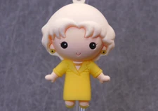 Golden Girls NEW * Rose Yellow Dress Clip * Blind Bag Series 6 Key Monogram