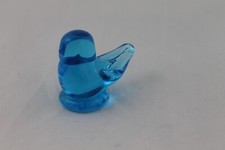 Vtg Ron Ray Blue Bird of Happiness 1998 Signed Art Glass Paperweight Sunny Day