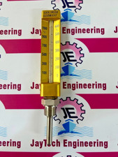 GRAINGER GERMANY MARINE INDUSTRIAL THERMOMETER 0-600 C V-SHAPE 150MM 60MM