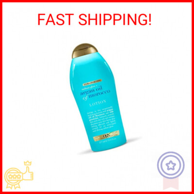 OGX Radiant Glow + Argan Oil of Morocco Extra Hydrating Body Lotion 19.5 Oz