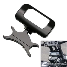 T-Bar Riser Gauge Mounting Bracket For Harley Softail Street Bob FXBB FXST FXBRS