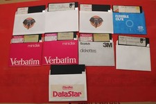 Data Itar Unmodified Word Star 5.25 Inch Floppy Disk Computer Software Mac 9 Pcs