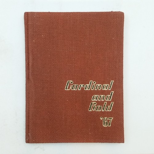 YEARBOOK 1967 Cardinal Gold Calvert Hall College High School Towson yearbook-1967-cardinal-gold-calvert-hall-college-high-school-towson