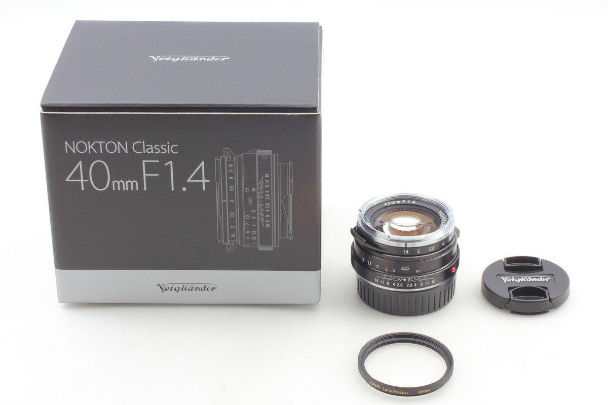 MINT in Box] Voigtlander NOKTON Classic 40mm F1.4 SC VM