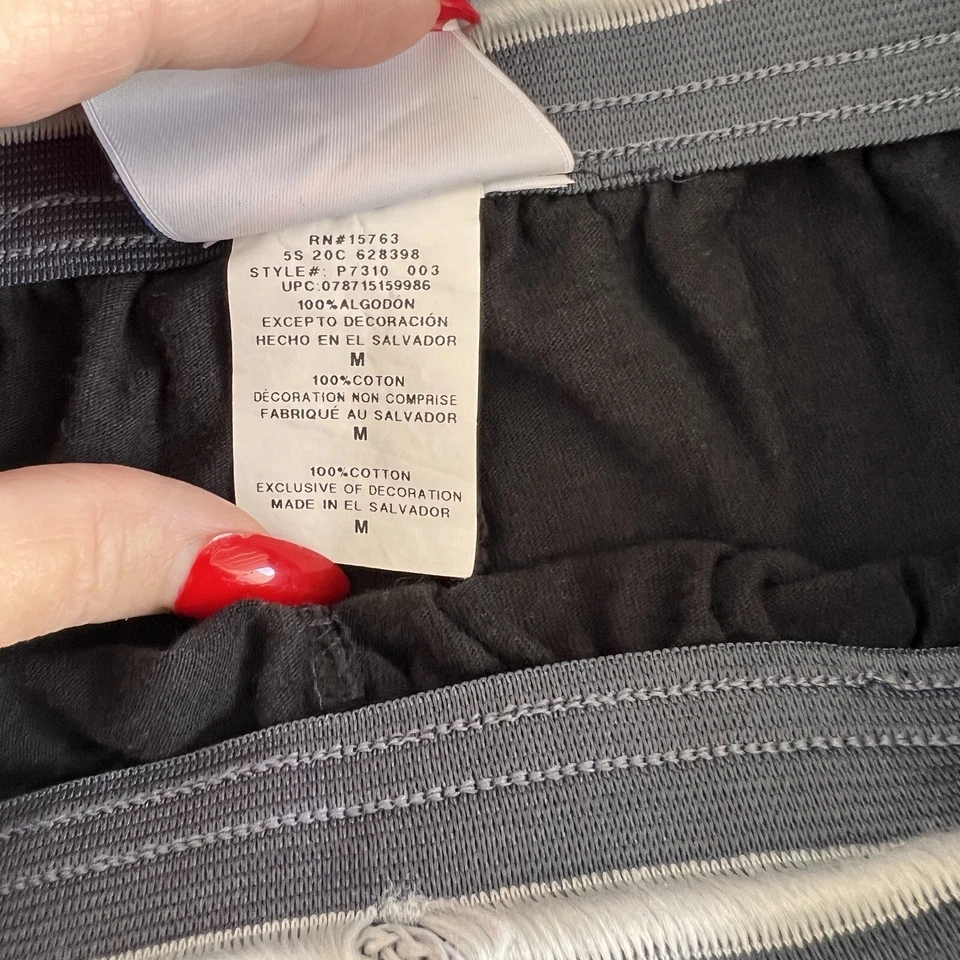 Sudadera deportiva vintage Champion Jogger para hombre mediana adulta negra Hanes algodón Foto 3 de 4