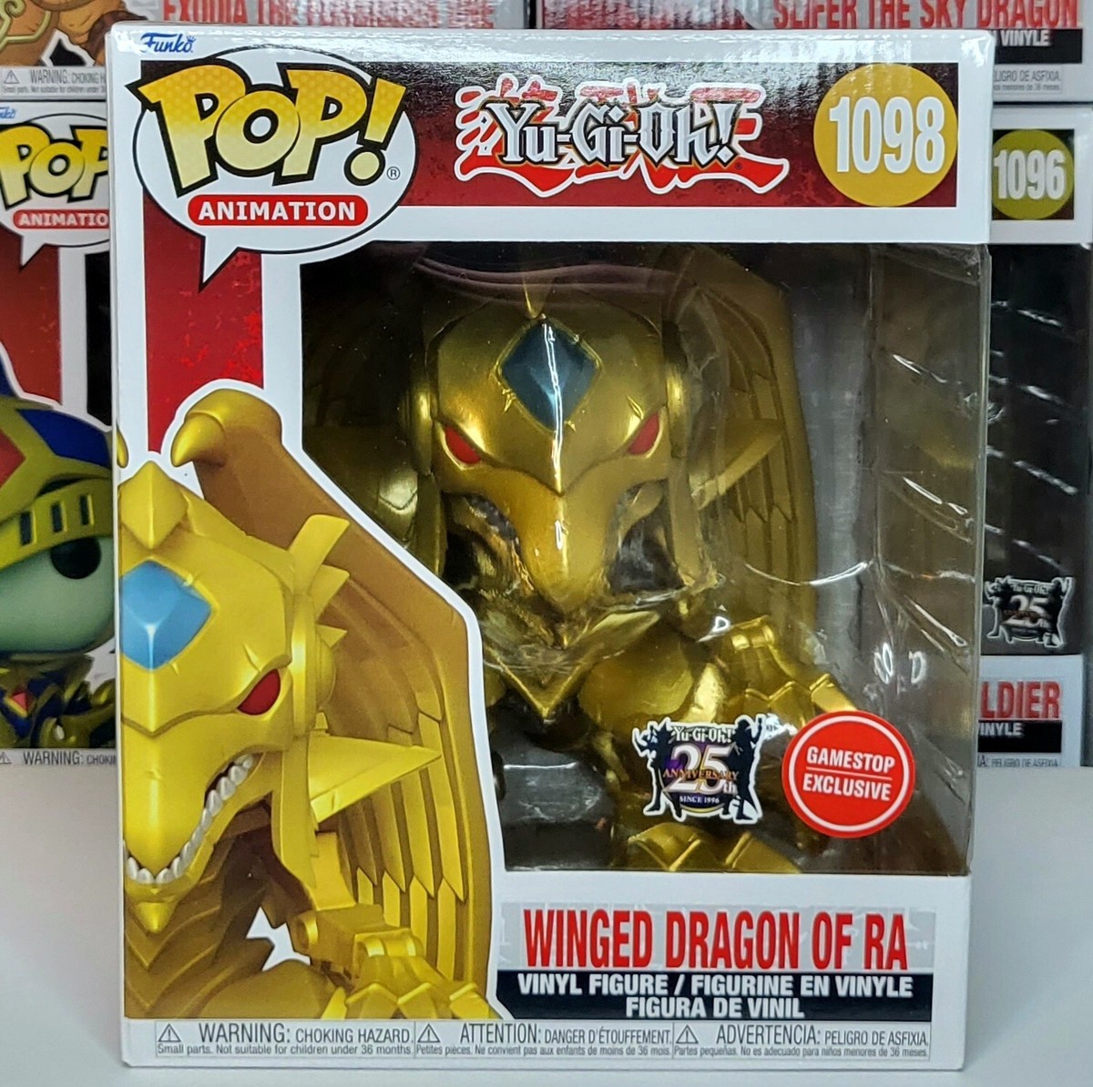 Funko Pop! Yugioh Winged Dragon of Ra GameStop Exclusive #1098 Vinyl Figure | eBay Funko Pop! Yugioh Winged Dragon of Ra GameStop Exclusive #1098 Vinyl Figure | eBay