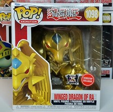 Funko Pop Yugioh Winged Dragon of Ra GameStop Exclusive 1098 Vinyl Figure