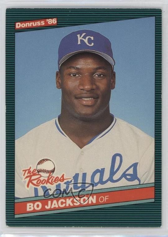 1986 Donruss The Rookies Box Set Bo Jackson #38