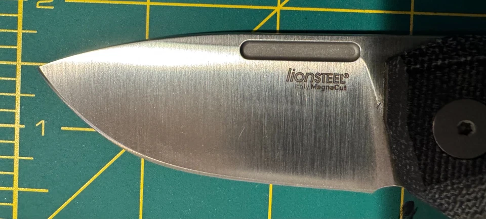 New LionSTEEL Nano Framelock Black Micarta NA01 CVB Knife - Image 4 of 4