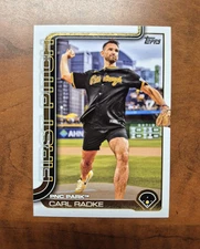 2025 Topps Series 1 Carl Radke #FP-6 First Pitch Pirates