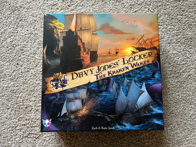 Davy Jones Locker the Kraken Wakes Deluxe board game