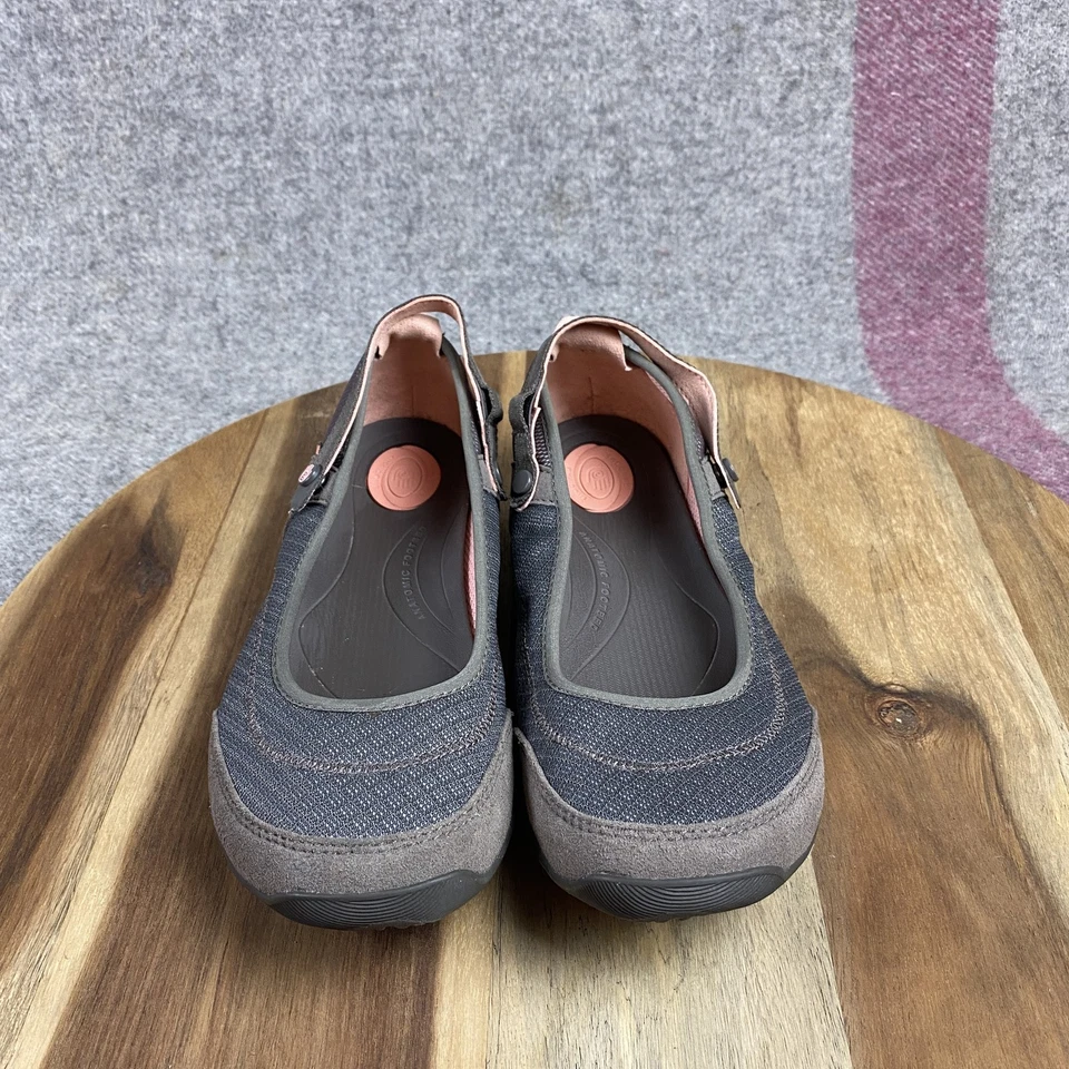 Sapato Rasteiro Feminino Teva Niyama Tamanho 7.5 Cinza Mary Jane Alça Confortável 100397 - Imagem 3 de 4